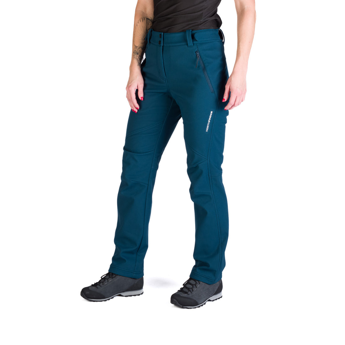 NO-4955OR women's outdoor softshell trousers protect face 3L JAYNE