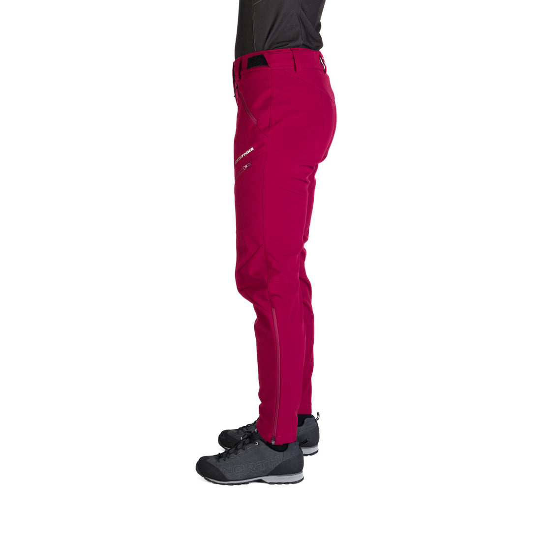 NO-4956OR women's trekking softshell trousers outdoor 3L LORA