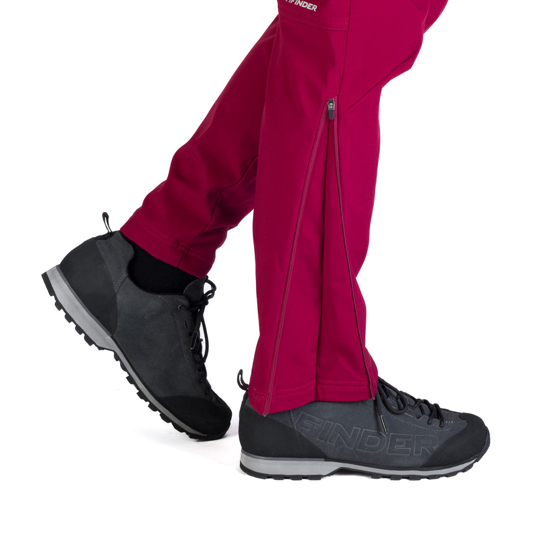 NO-4956OR women's trekking softshell trousers outdoor 3L LORA