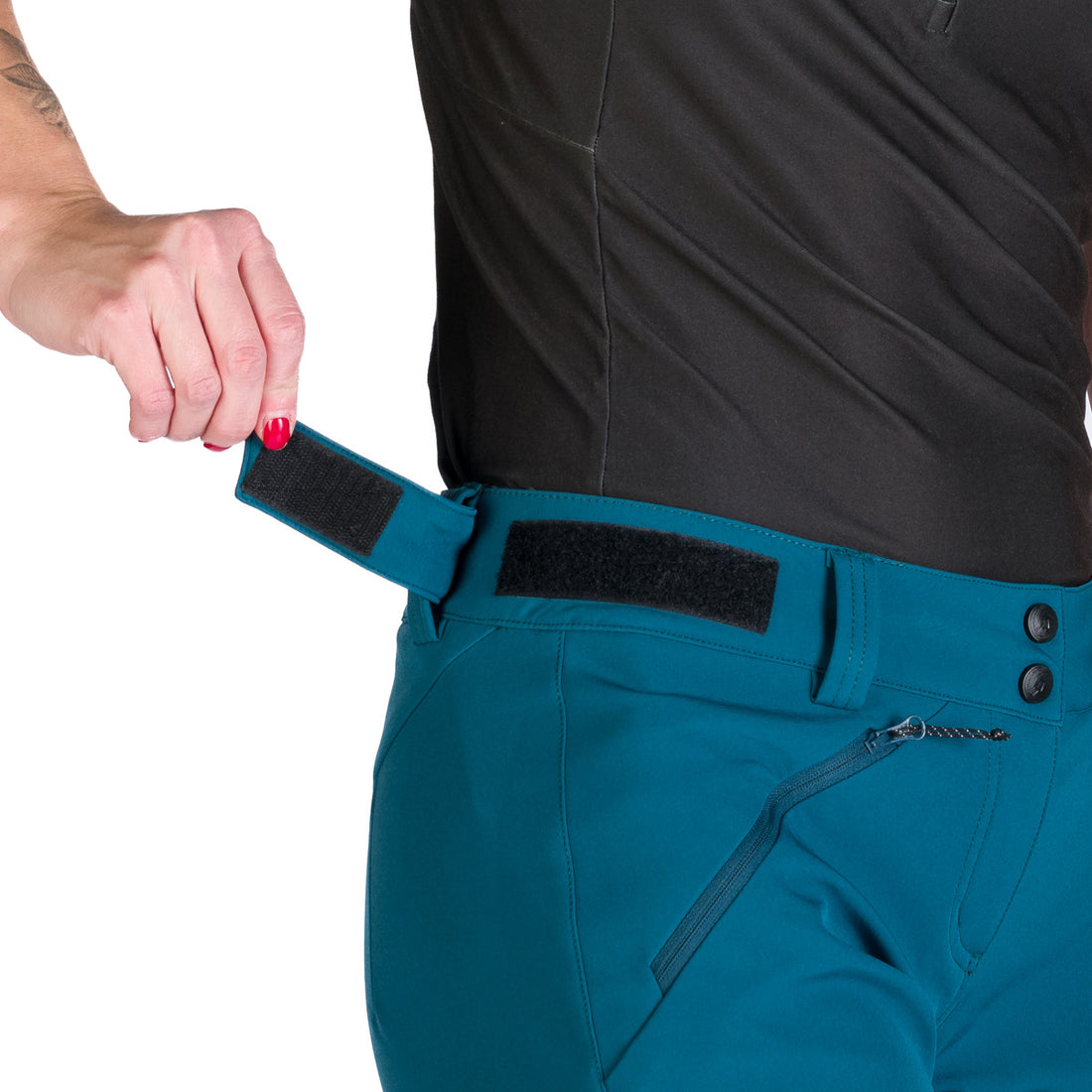 NO-4956OR women's trekking softshell trousers outdoor 3L LORA