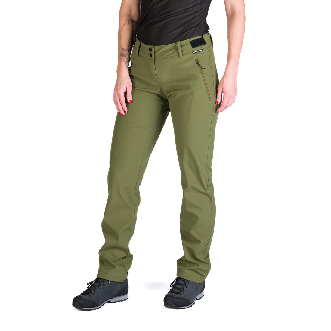 NO-4958OR women's softshell trousers 3L TAMI