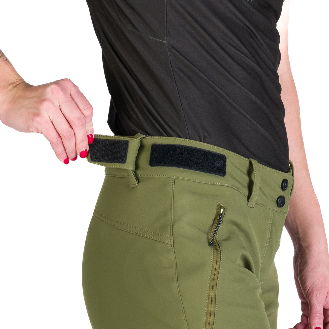 NO-4958OR women's softshell trousers 3L TAMI