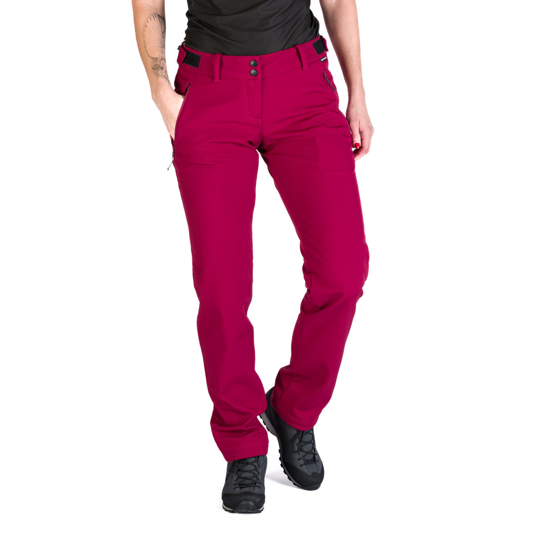 NO-4958OR women's softshell trousers 3L TAMI