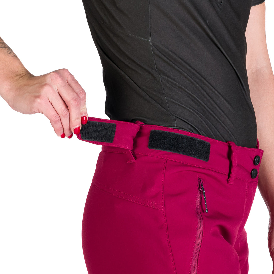 NO-4958OR women's softshell trousers 3L TAMI