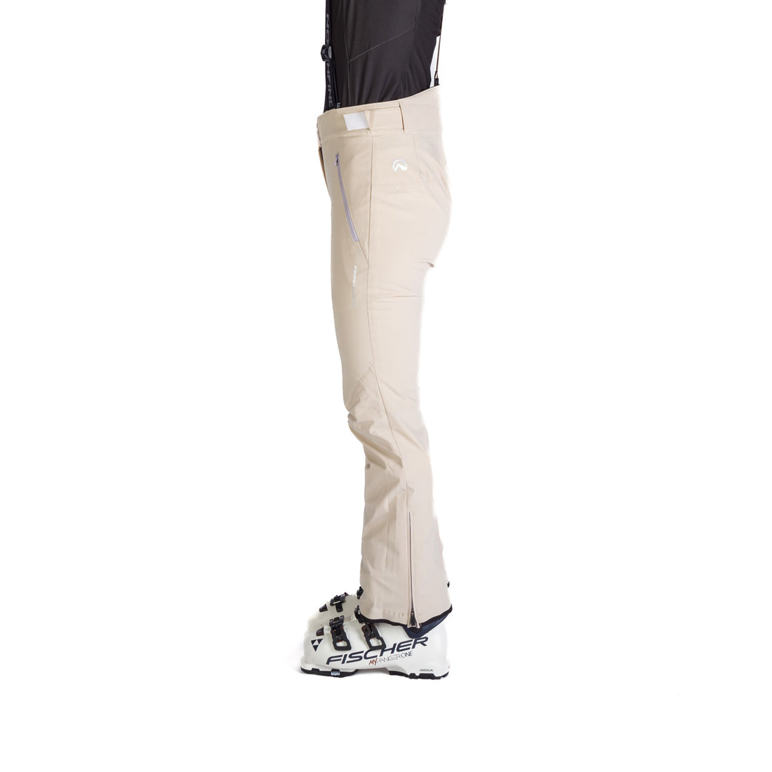 NO-4970SNW women's ski comfortable trousers with braces JODI