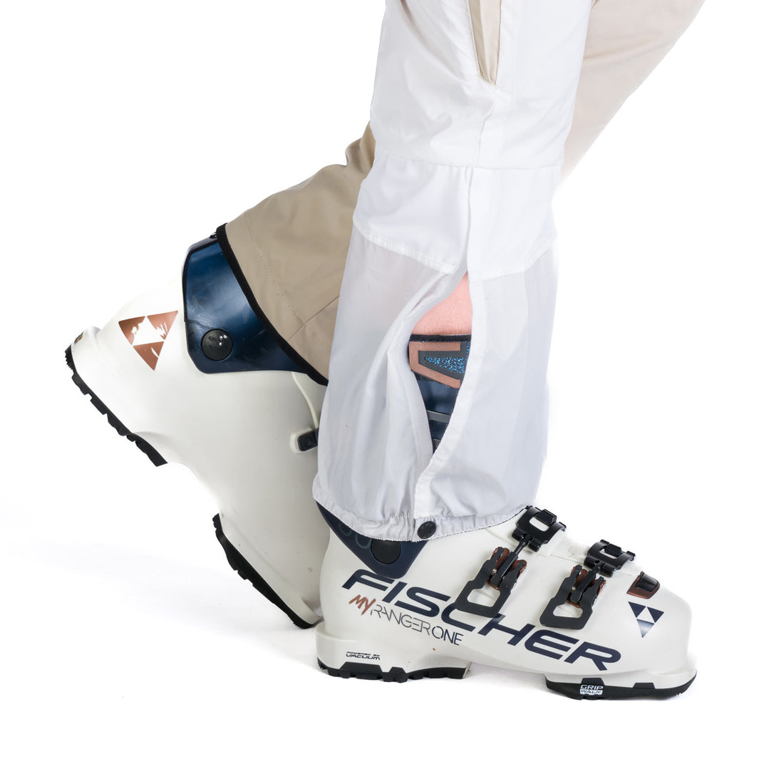 NO-4970SNW women's ski comfortable trousers with braces JODI