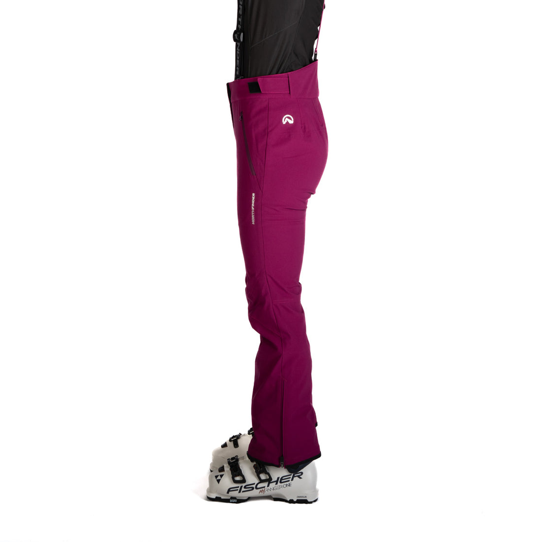 NO-4970SNW women's ski comfortable trousers with braces JODI