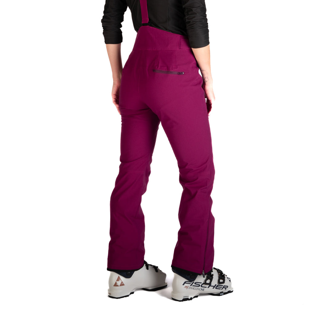 NO-4970SNW women's ski comfortable trousers with braces JODI