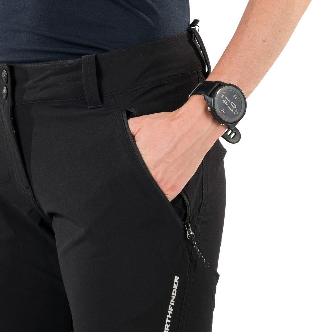 NO-4994OR women's trekking regular fit stretch pants TANA
