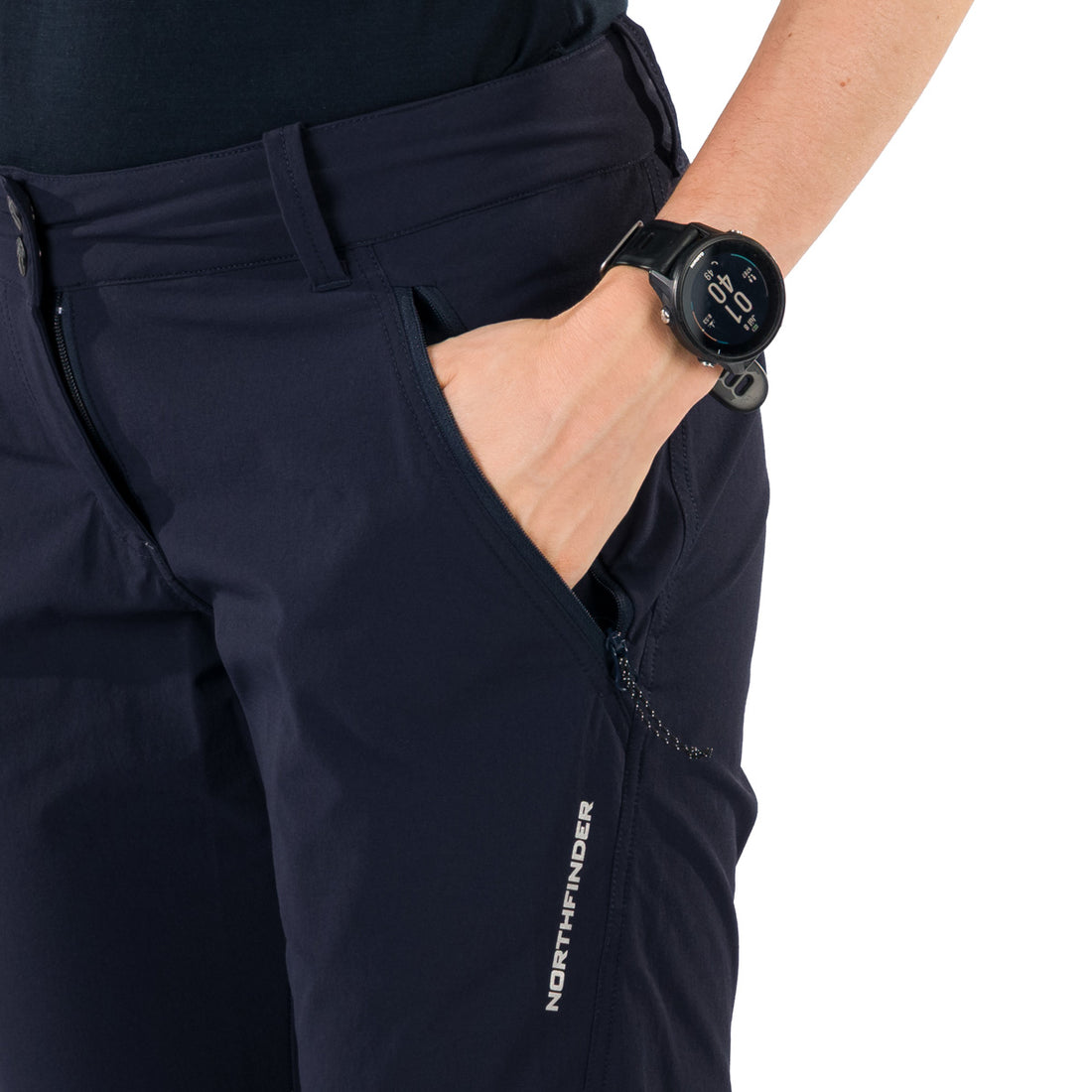 NO-4994OR women's trekking regular fit stretch pants TANA