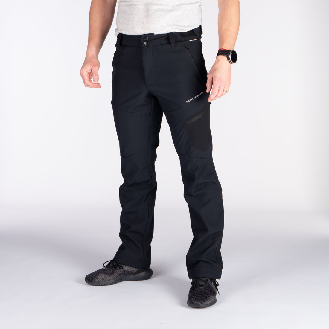 NO-5007OR men's softshell pants outdoor 10k/5k GINEMON