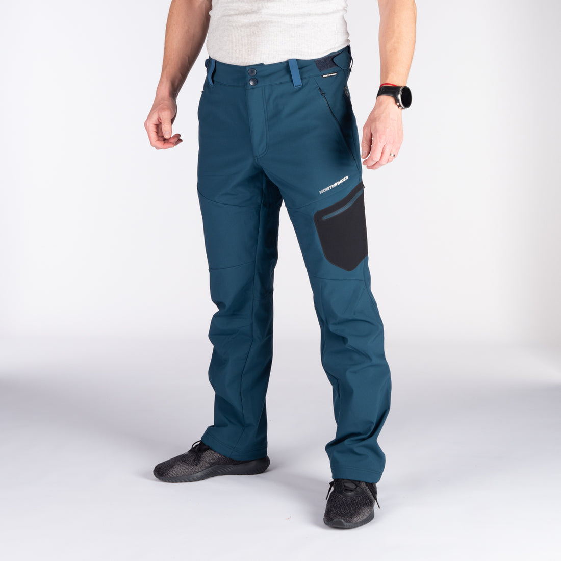 NO-5007OR men's softshell pants outdoor 10k/5k GINEMON