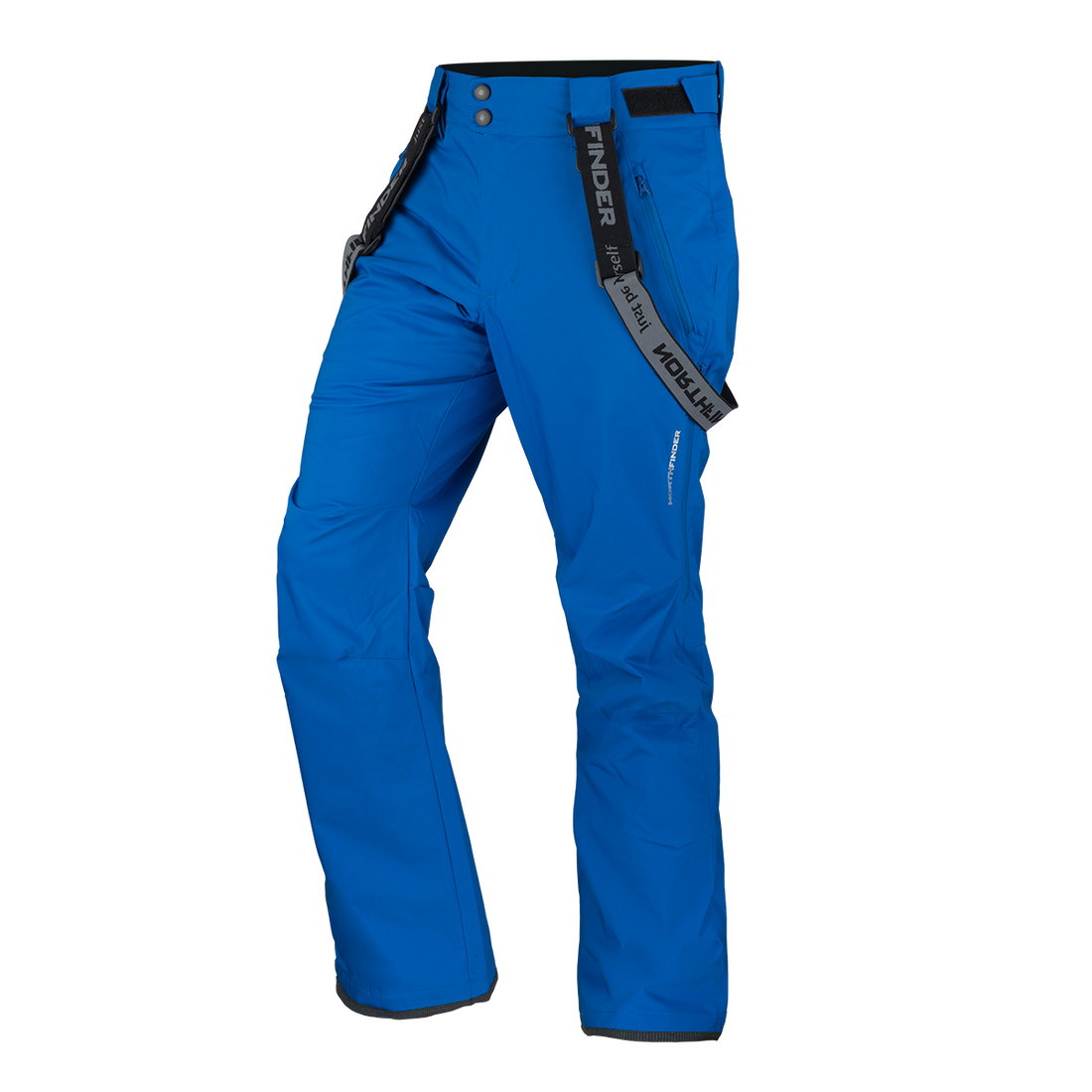 NO-5008SNW men's ski pants with braces ISHAAN