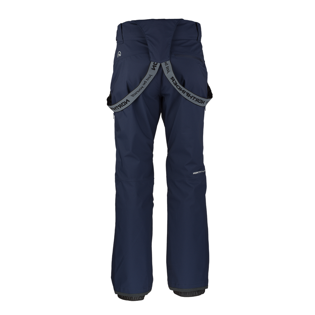 NO-5008SNW men's ski pants with braces ISHAAN