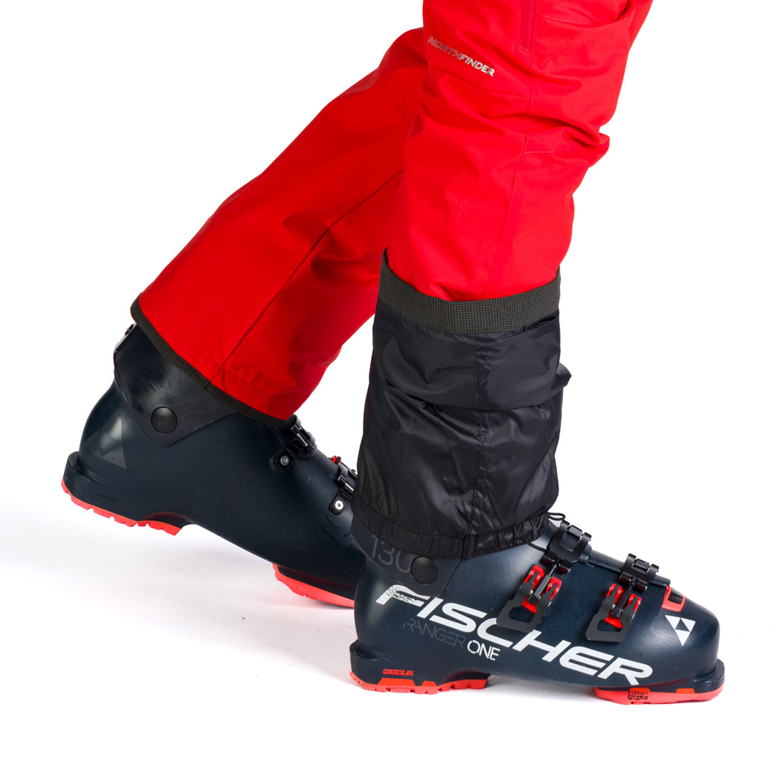 NO-5008SNW men's ski pants with braces ISHAAN