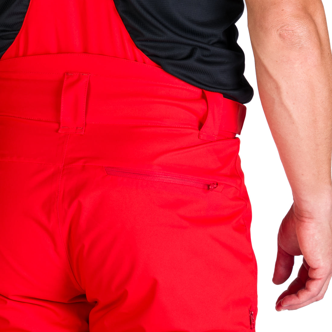 NO-5008SNW men's ski pants with braces ISHAAN