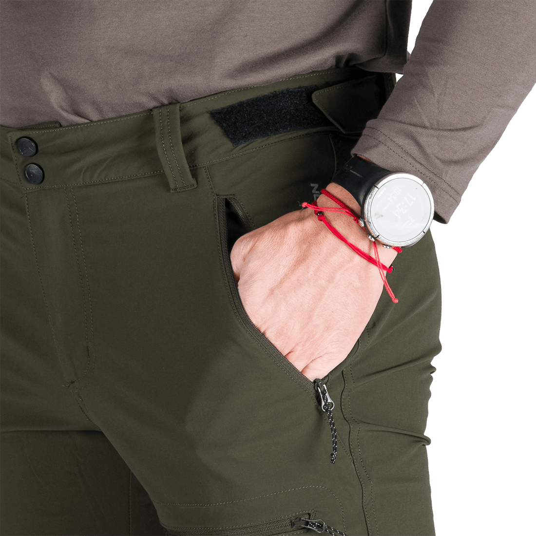 NO-5037OR men's travel comfort pants  LESLAW