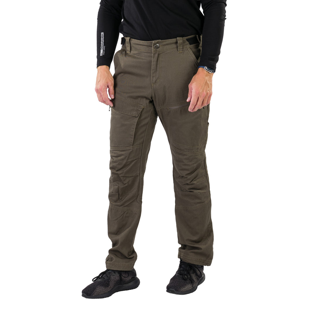 NO-5038OR men's travel cotton cargo pants  LUCJAN
