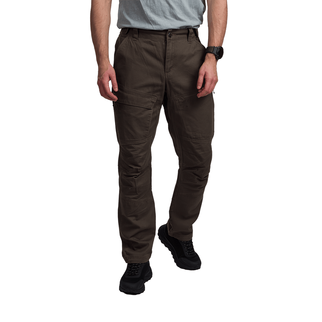 NO-5038OR men's travel cotton cargo pants  LUCJAN
