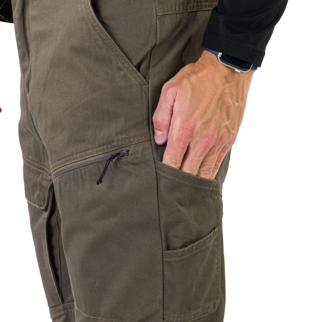 NO-5038OR men's travel cotton cargo pants  LUCJAN