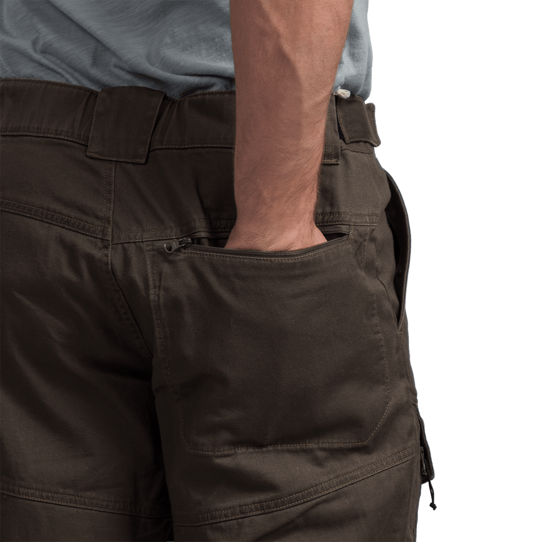 NO-5038OR men's travel cotton cargo pants  LUCJAN