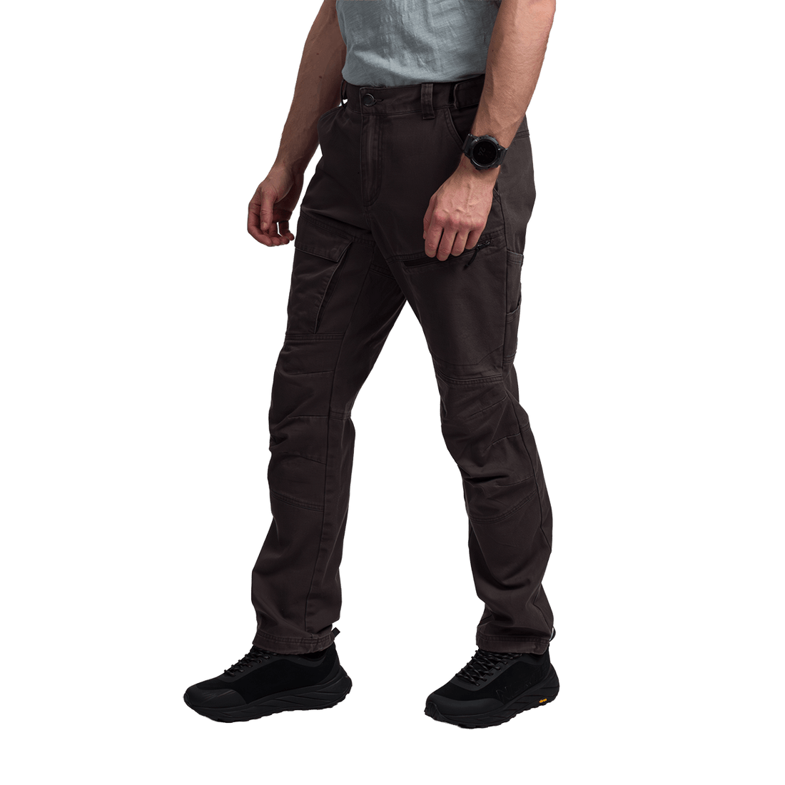 NO-5038OR men's travel cotton cargo pants  LUCJAN