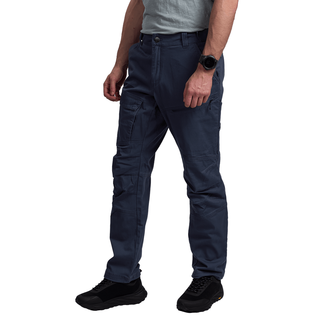 NO-5038OR men's travel cotton cargo pants  LUCJAN