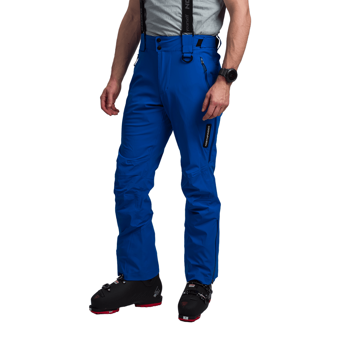NO-5047SNW men's ski stretch trousers fully featured WALERIAN