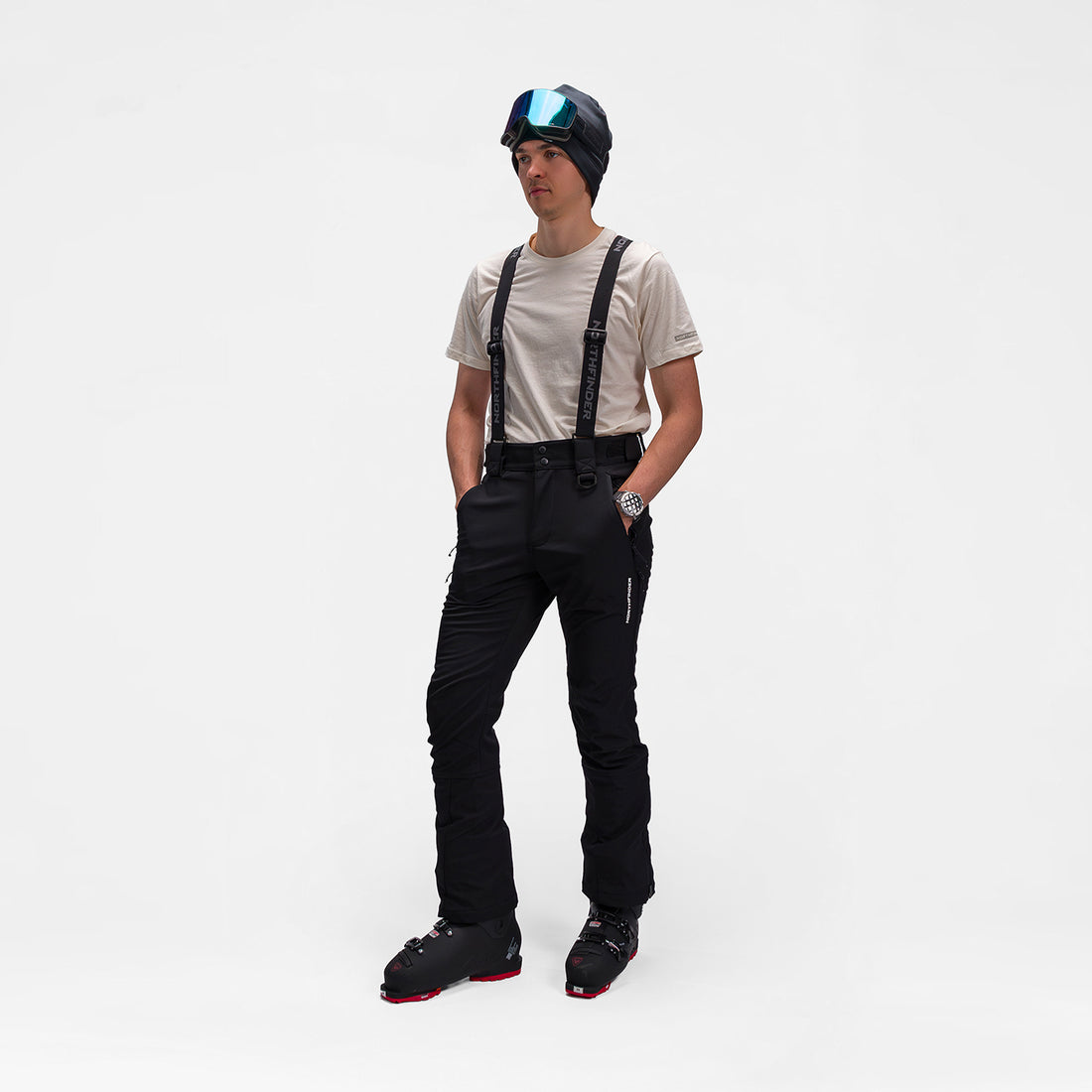 NO-5050SNW men's ski softshell pants BENCE