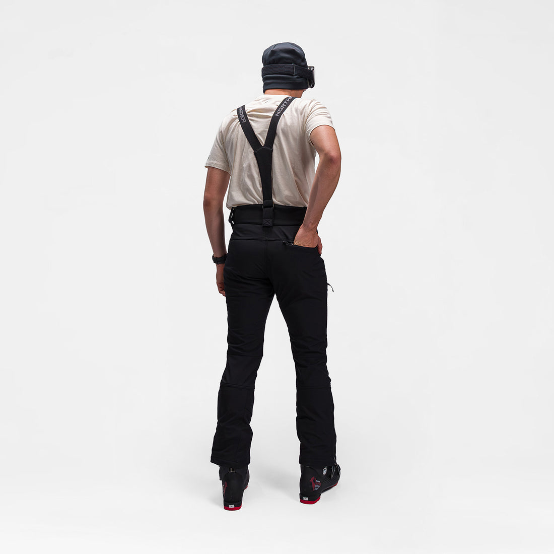 NO-5050SNW men's ski softshell pants BENCE