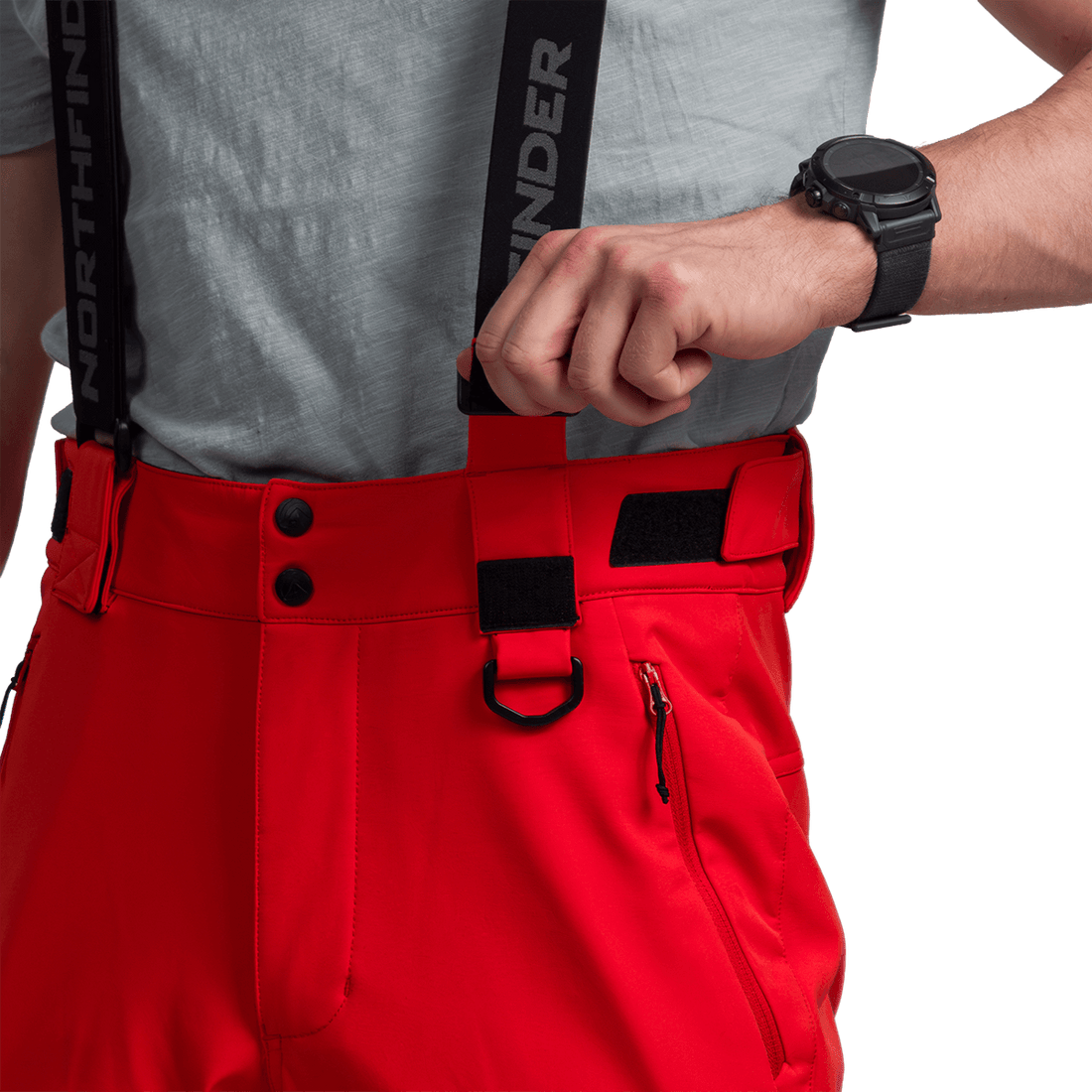 NO-5050SNW men's ski softshell pants BENCE