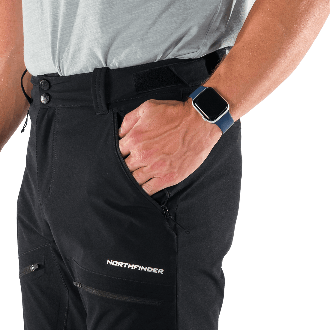 NO-5064OR men's trekking softshell pants 3L NATANIEL