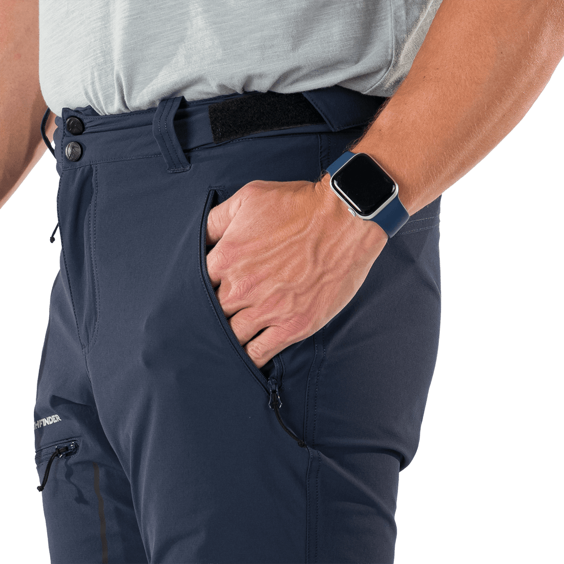 NO-5068OR men's travel stretch pants SET
