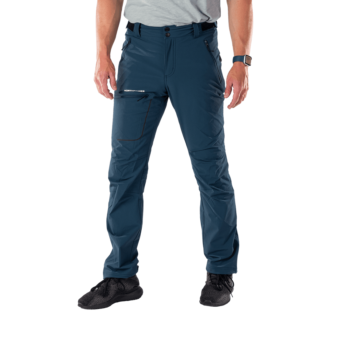 NO-5068OR men's travel stretch pants SET