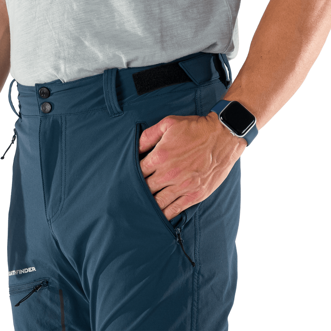 NO-5068OR men's travel stretch pants SET