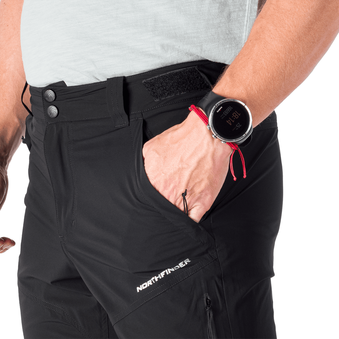 NO-5069OR men's trekking technical stretch pants SILVESTRE