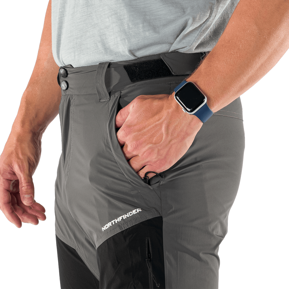 NO-5069OR men's trekking technical stretch pants SILVESTRE