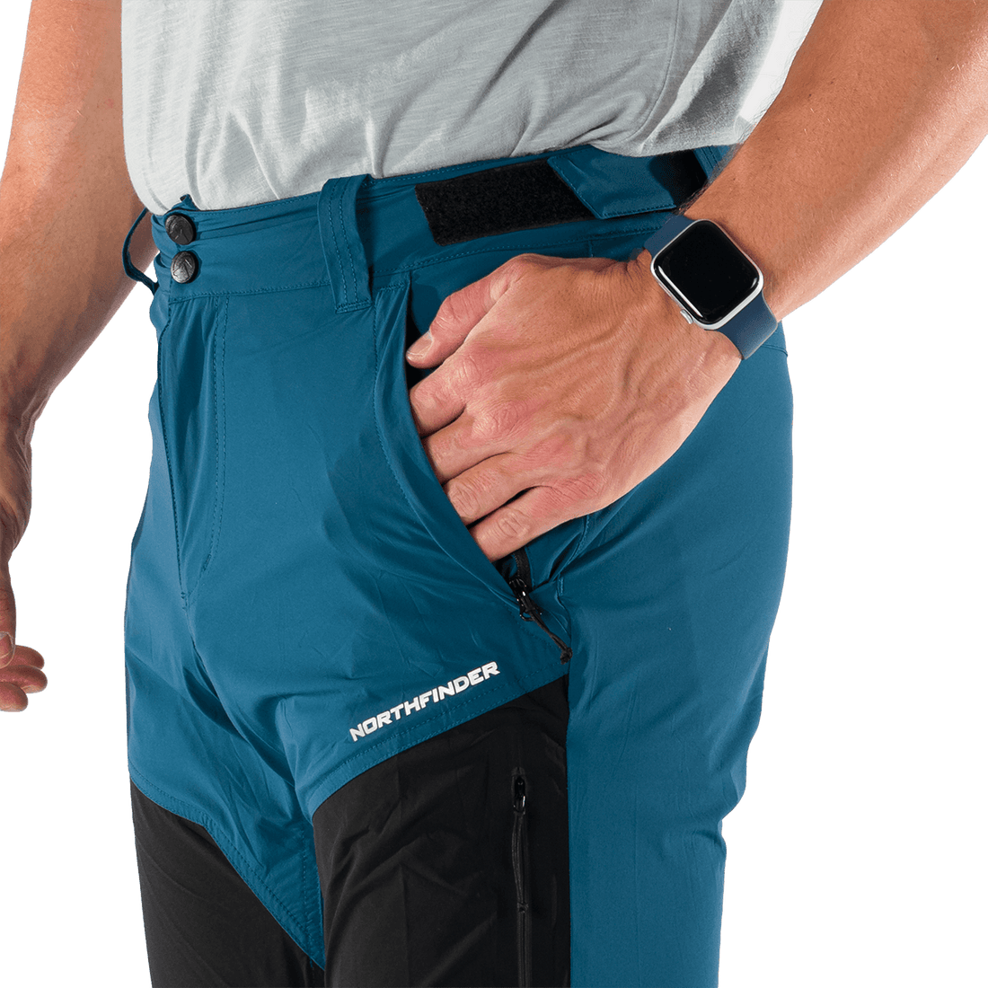 NO-5069OR men's trekking technical stretch pants SILVESTRE