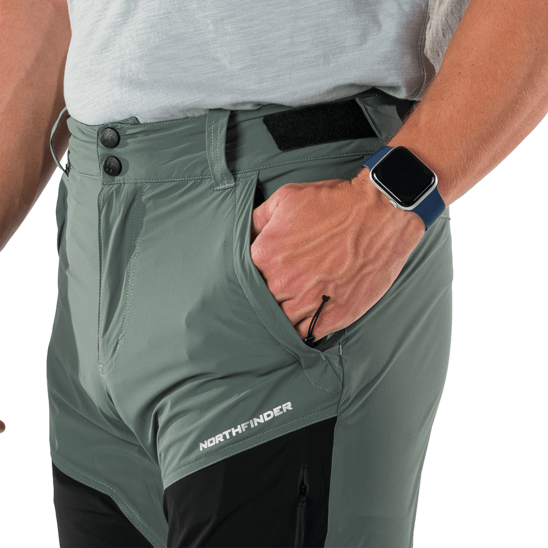 NO-5069OR men's trekking technical stretch pants SILVESTRE