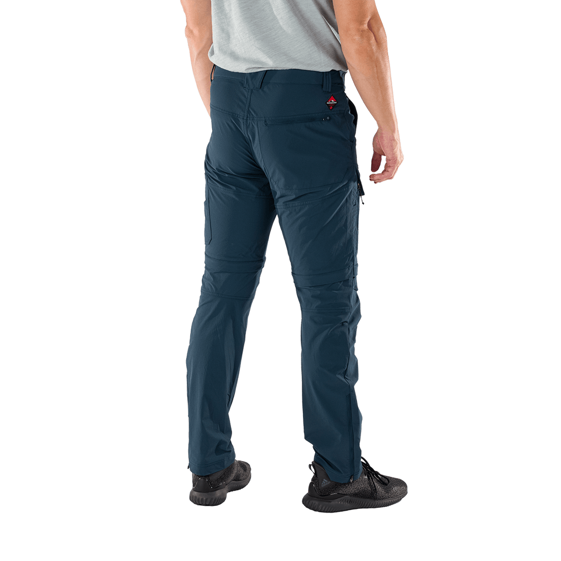 NO-5070OR men's trekking cargo 2 in 1 zip off stretch pants SOCRATES