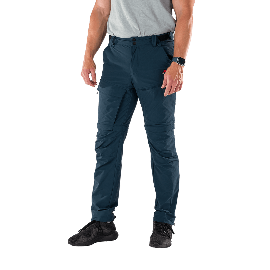 NO-5070OR men's trekking cargo 2 in 1 zip off stretch pants SOCRATES