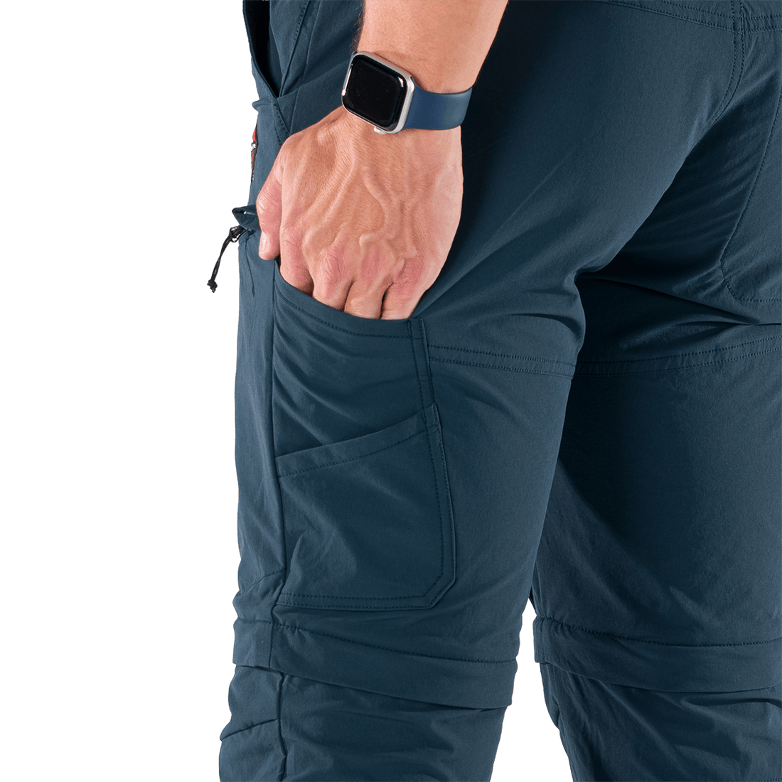 NO-5070OR men's trekking cargo 2 in 1 zip off stretch pants SOCRATES