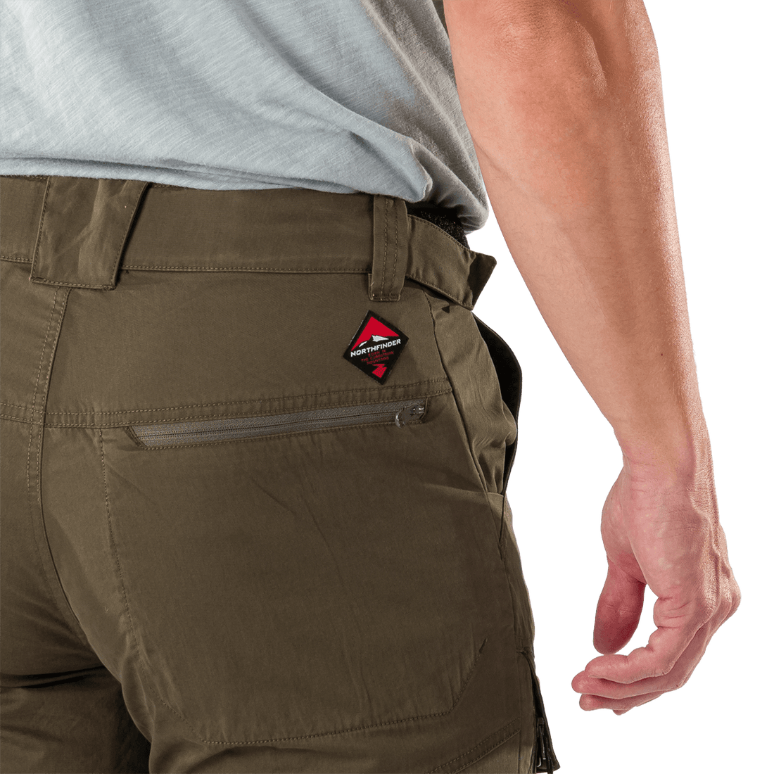 NO-5073OR men's trekking cargo cotton style pants VALENTIN