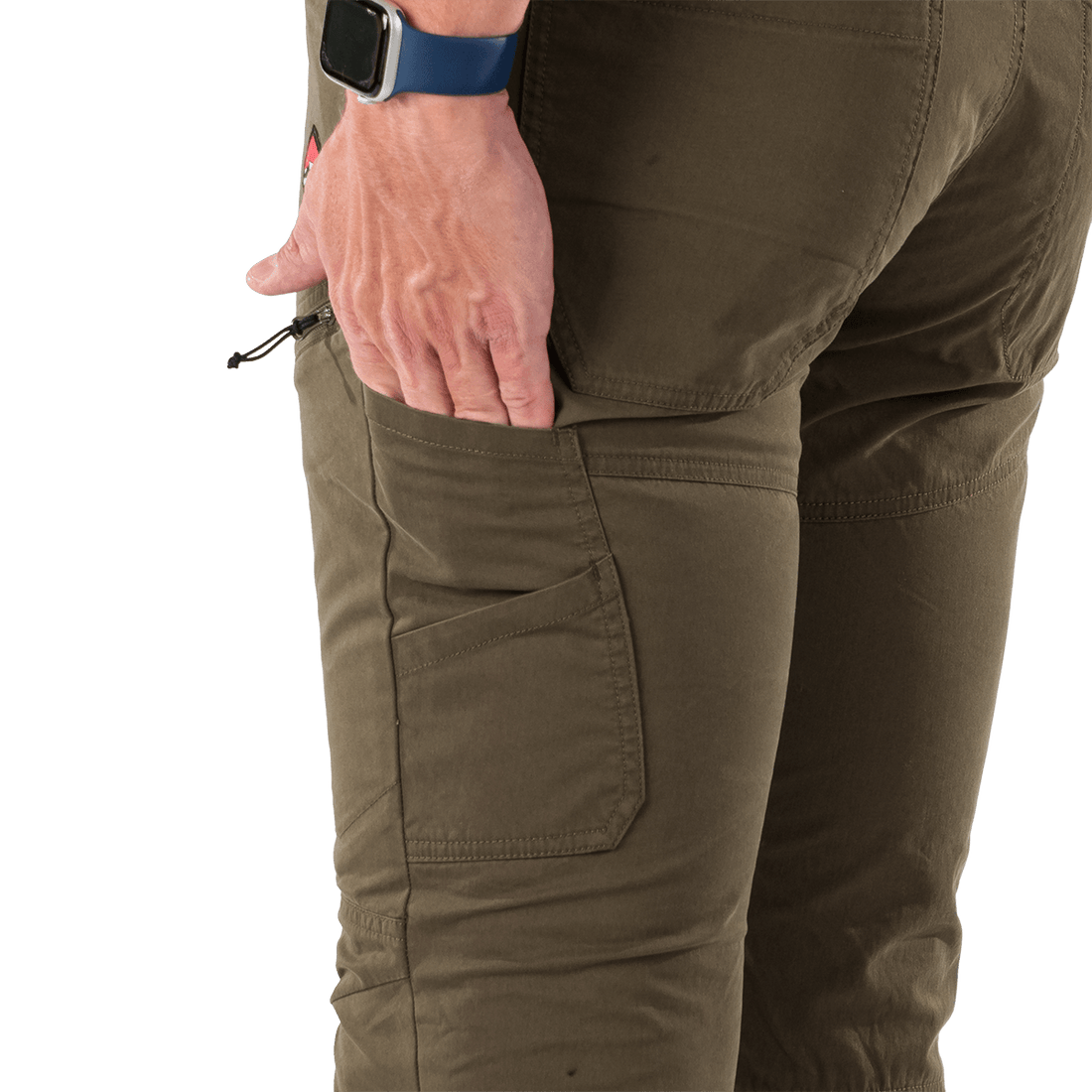 NO-5073OR men's trekking cargo cotton style pants VALENTIN