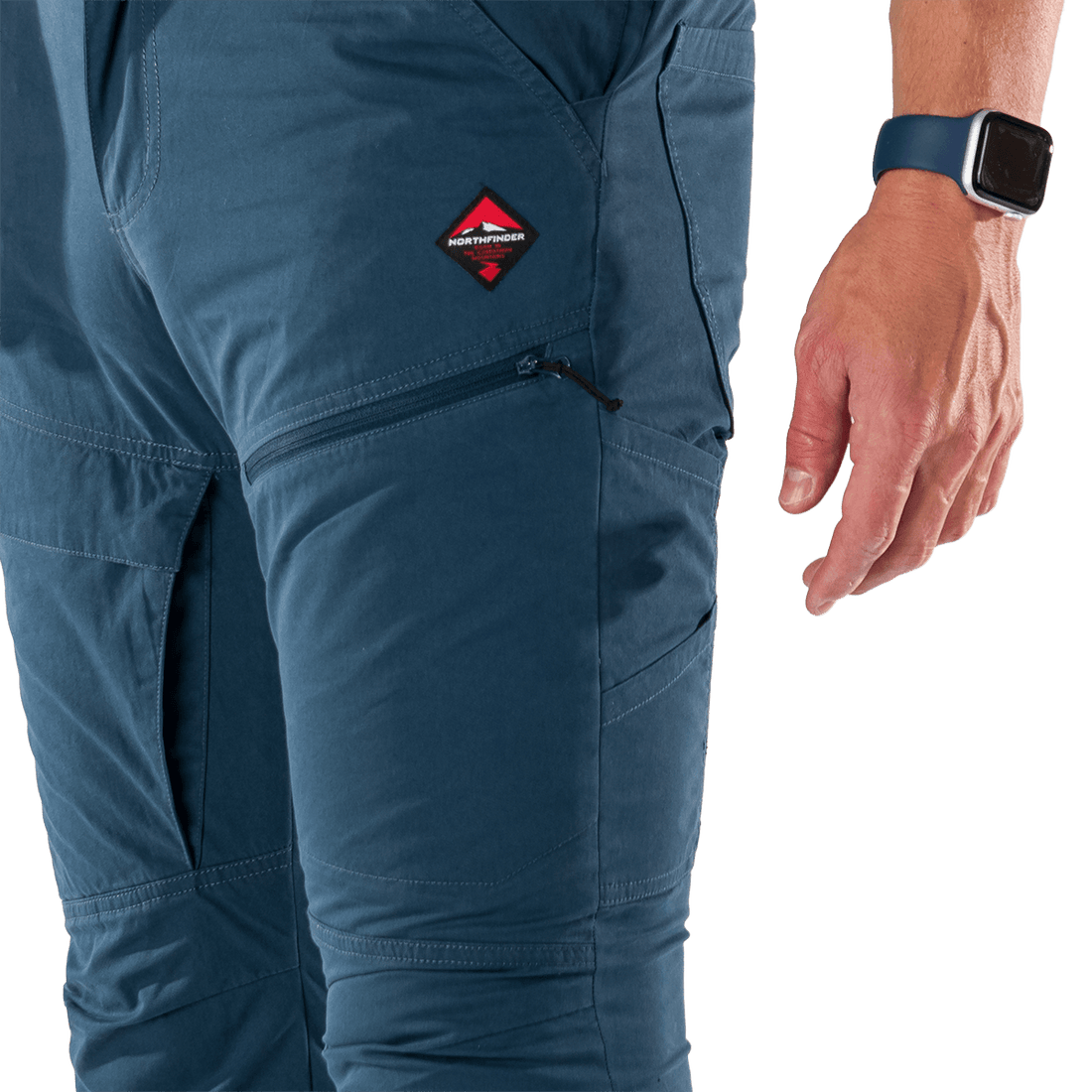 NO-5073OR men's trekking cargo cotton style pants VALENTIN