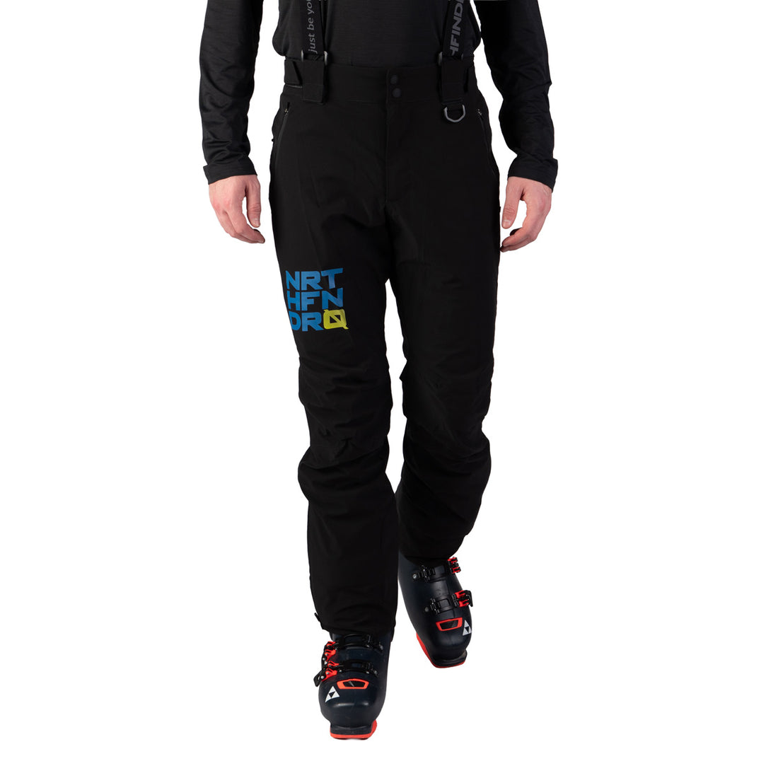NO-5089SNW men's ski comfort trousers with braces TONI