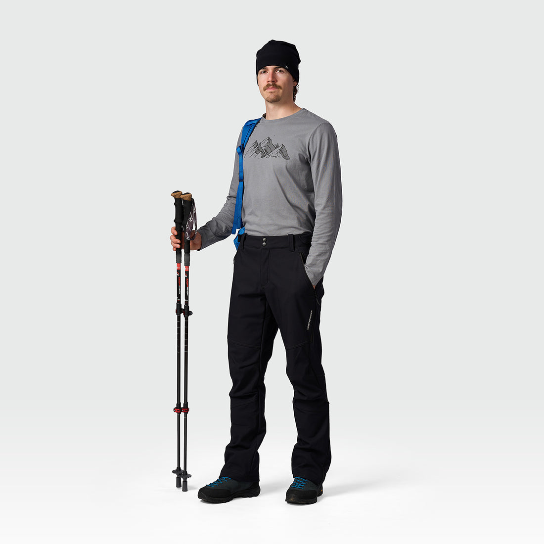 NO-5110OR men's outdoor winter softshell pants 3L PIERCE