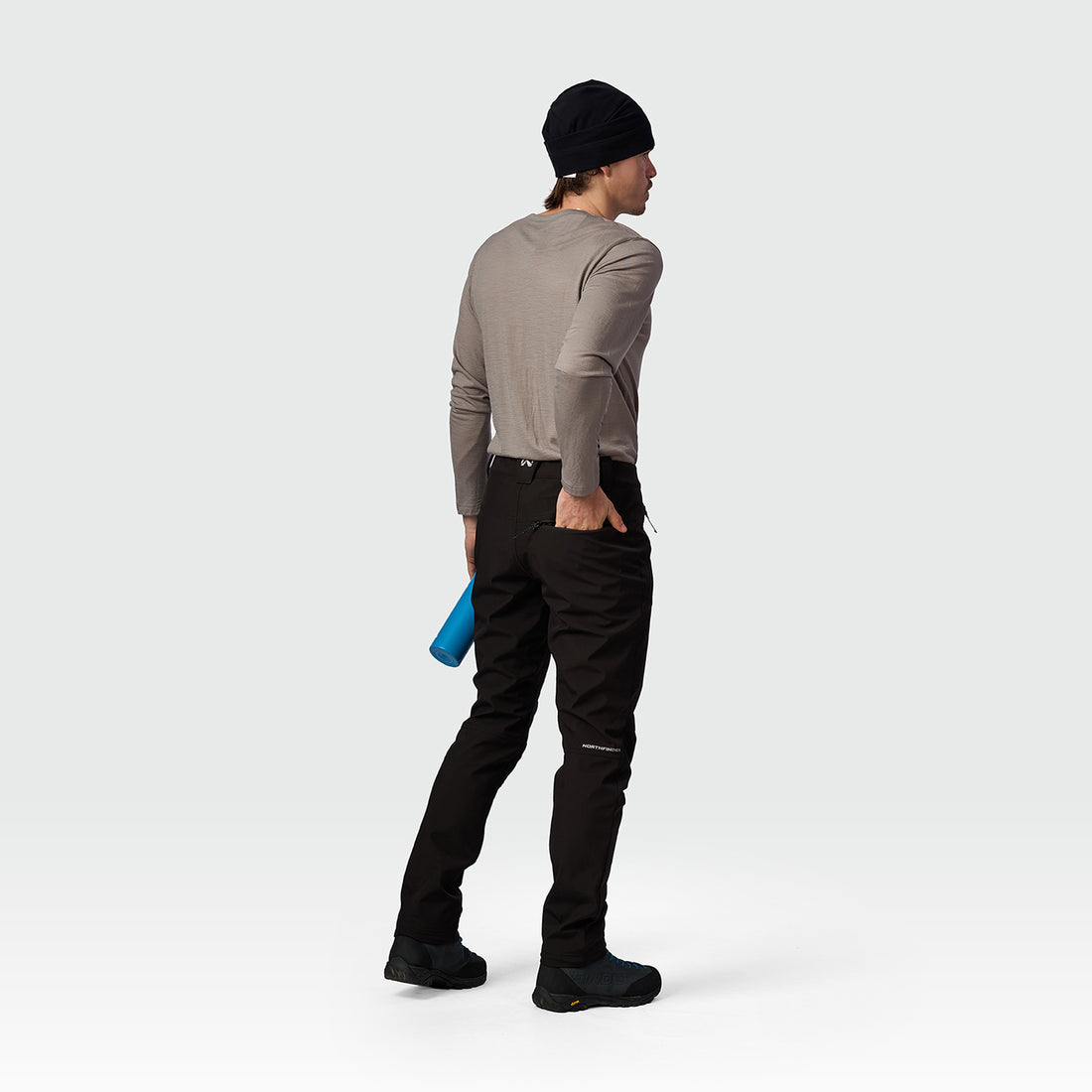 NO-5111OR men's trekking softshell pants outdoor 3L GOBERTO