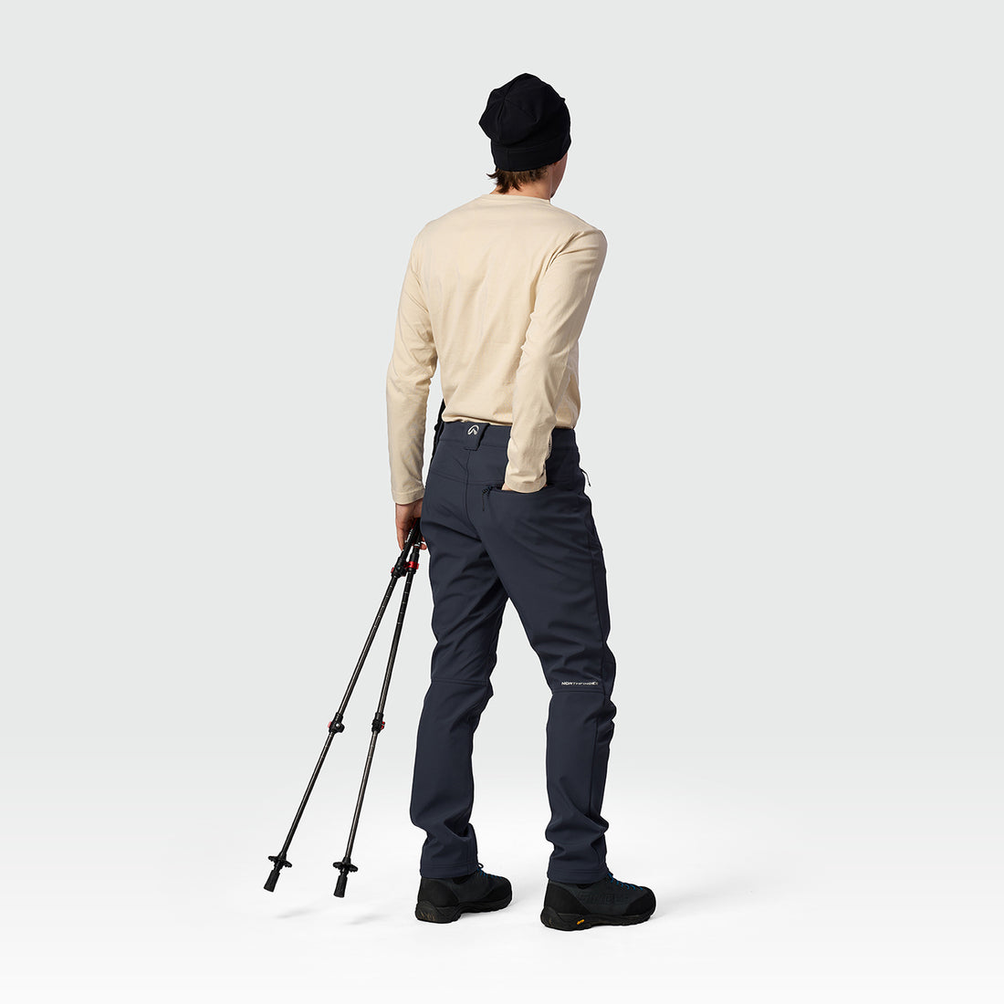 NO-5111OR men's trekking softshell pants outdoor 3L GOBERTO