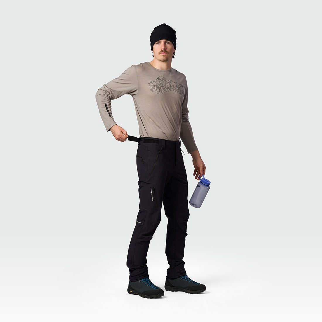 NO-5114LOR men's stretch outdoor pants extra long ELMOR